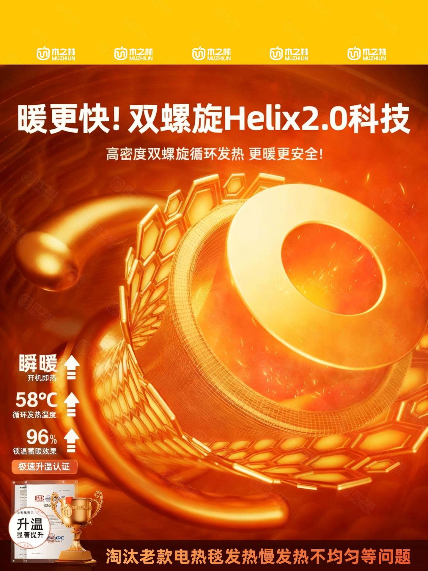 Electric Blanket with Dual Control Temperature Switch, 2026 New Model, Thickened Electric Mattress for Single Person, Genuine Product from Official Flagship Store