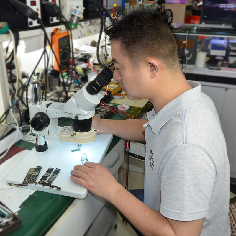 High-end mobile phone repair microscope welding high-definition stereo vision binocular trinocular carving continuous zoom 7-45 times 20 40ST60 electronic motherboard circuit board detection anatomy jewelry magnifying glass