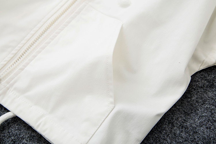 Áo khoác bé trai trắng 2018 mẫu mùa thu đông mới phiên bản Hàn Quốc cho bé gái lớn bé gái cotton mở khóa áo gió cho bé gái xuân hè