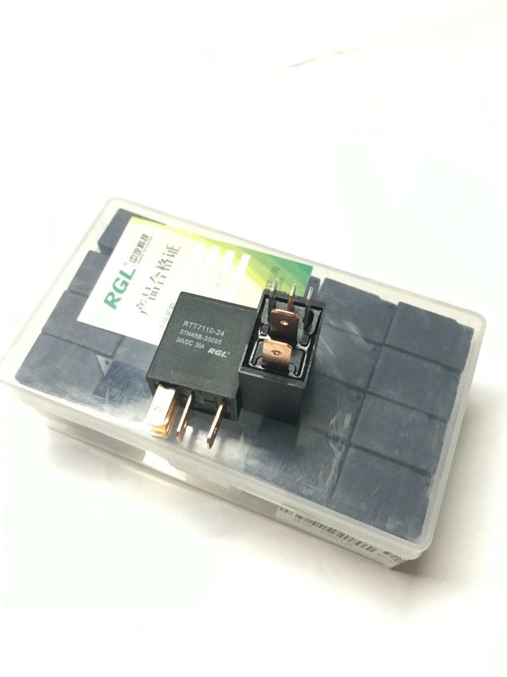 Automotive Electrical Control Air Conditioning Near Far Light Oil Pumps Waterproof Relay Violet Electric Spray Relay Bronze Feet