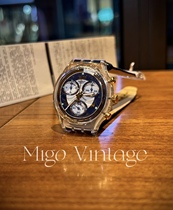 Swatch blue and gold denim 1994 out-of-print collectible second-hand watch