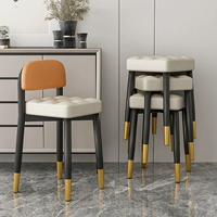 Северный обеденный стул Дом Минималистский задний обеденный стол Light Light Cail Staud Mavup Stool Sward Carding Cange Can Cant Stuck Stools