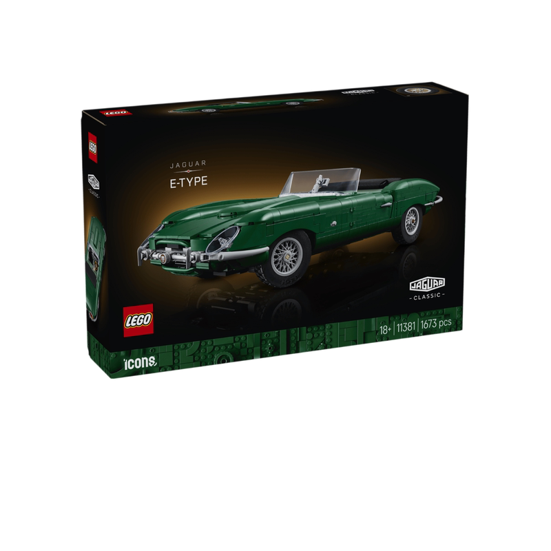 Lego 11381 Jaguar E-Type Sports Car Kidsren's Building Block Toys for Boys and Girls Educational Assembly Gift Icons