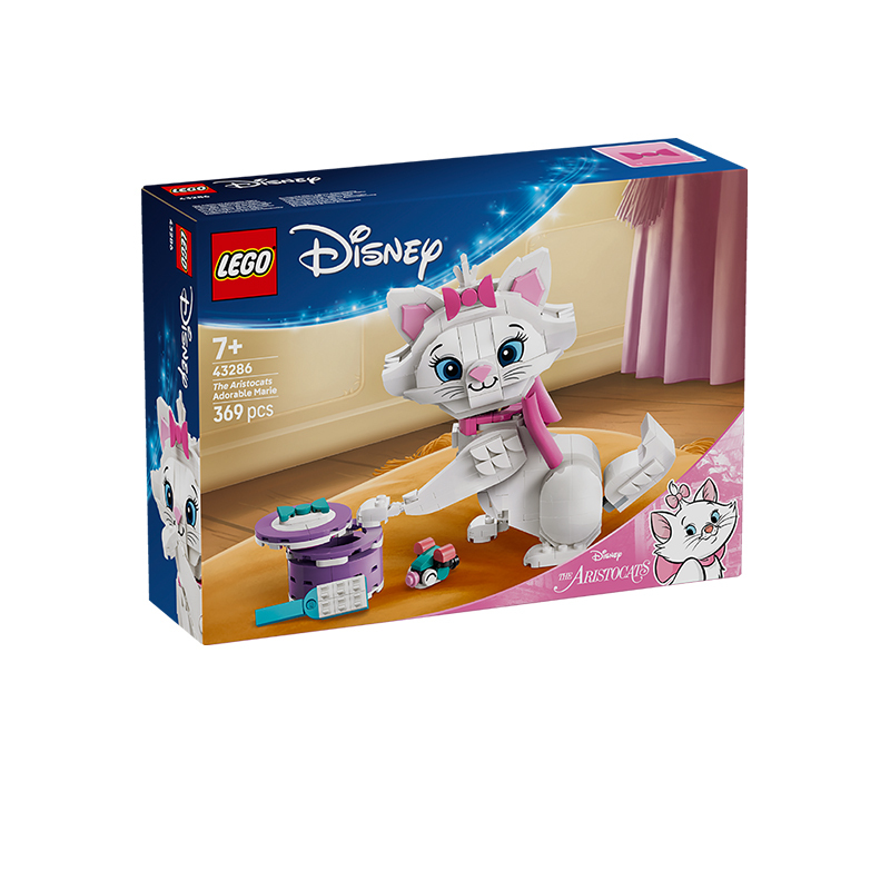 Lego Disney Princess 43286 Cat Adventures Cute Mary Cat Girl Children's Building Block Toy Gift