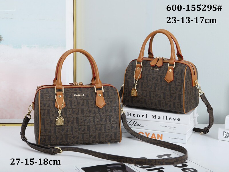 New Style Pillow Bag, Single Shoulder Crossbody Classic Monogram Handbag, Women's High-End Metal Chain Bag, Buzili