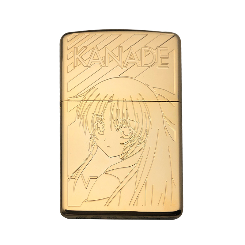 小牛】zippo立華奏Angel beats奏clannad古河渚key社打火機支持私人訂制