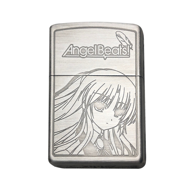 小牛】zippo立華奏Angel beats奏clannad古河渚key社打火機支持私人訂制