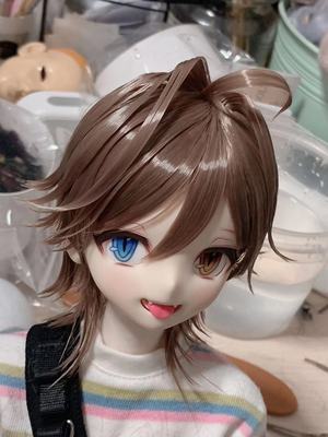 taobao agent [Xiyue] -Mid Rabbit-BJD heat-resistant silk wigs-1/3 handmade fine scissors- 【spot】