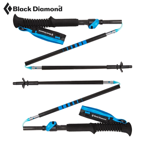 [Carbon z Stick] Американский черный бриллиант BD Ultra -Light Off -Hourding Crong Stick Складка походной палочки для скалолазания 112535/112536