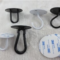 Nail-free sticky hook Ceiling hook Wall ceiling hanging wind chimes S hook Student dormitory hanging mosquito net Suction cup Wrought iron hook