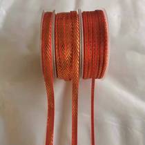 New ribbon red ribbon glitter herringbone ribbon gift DIY bow packaging decorative clothing accessories ribbon