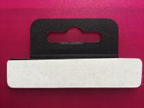 New black pp butterfly hole foldable reinforced self-adhesive hook highlights the product in a neat way