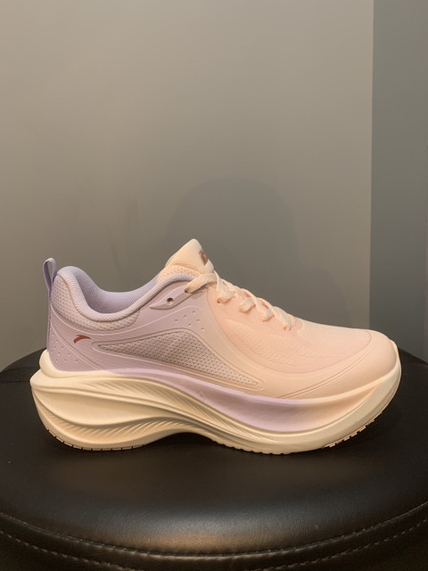 ANTA Ye Zi Spring New Women's Lightweight Thick-Soled Running Shoes 122545535/122615535R