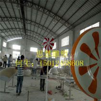 Square FRP Childrens Day Candy dp Scenic Sculpture Childrens Park Festival Theme Landscape Sculpture Customized