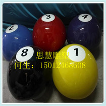 Manufacturers custom-made FRP large round body sculpture round ball simulation table tennis props shopping mall beautiful Chen decorative hot air balloon