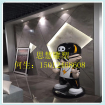 Factory new special glass fiber reinforced plastic shop food carving shopping mall beauty Chen direct sales custom
