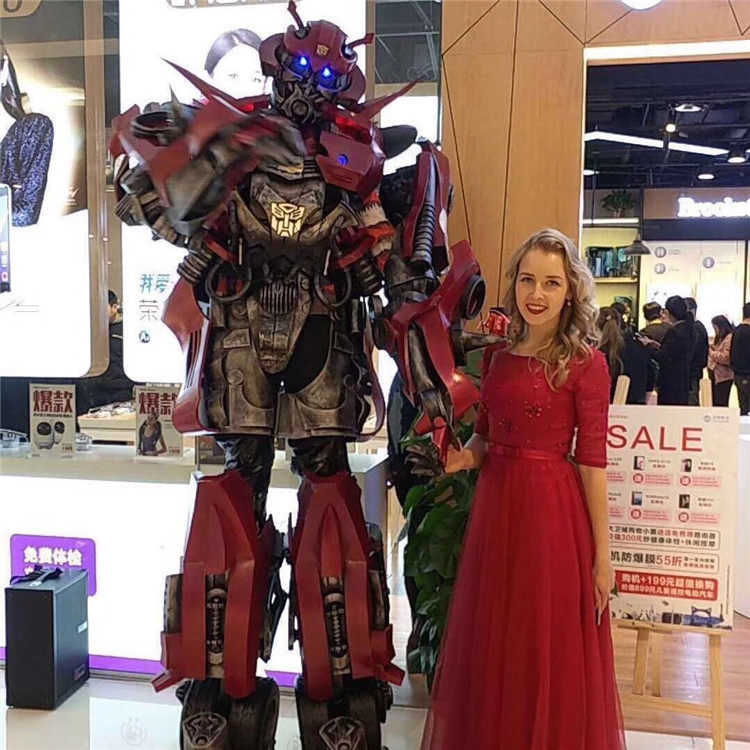 Manufacturer customized live-action Robot Shapewear Armor Armor Great Bumblebee Wearable Cos Performance Props Clothing