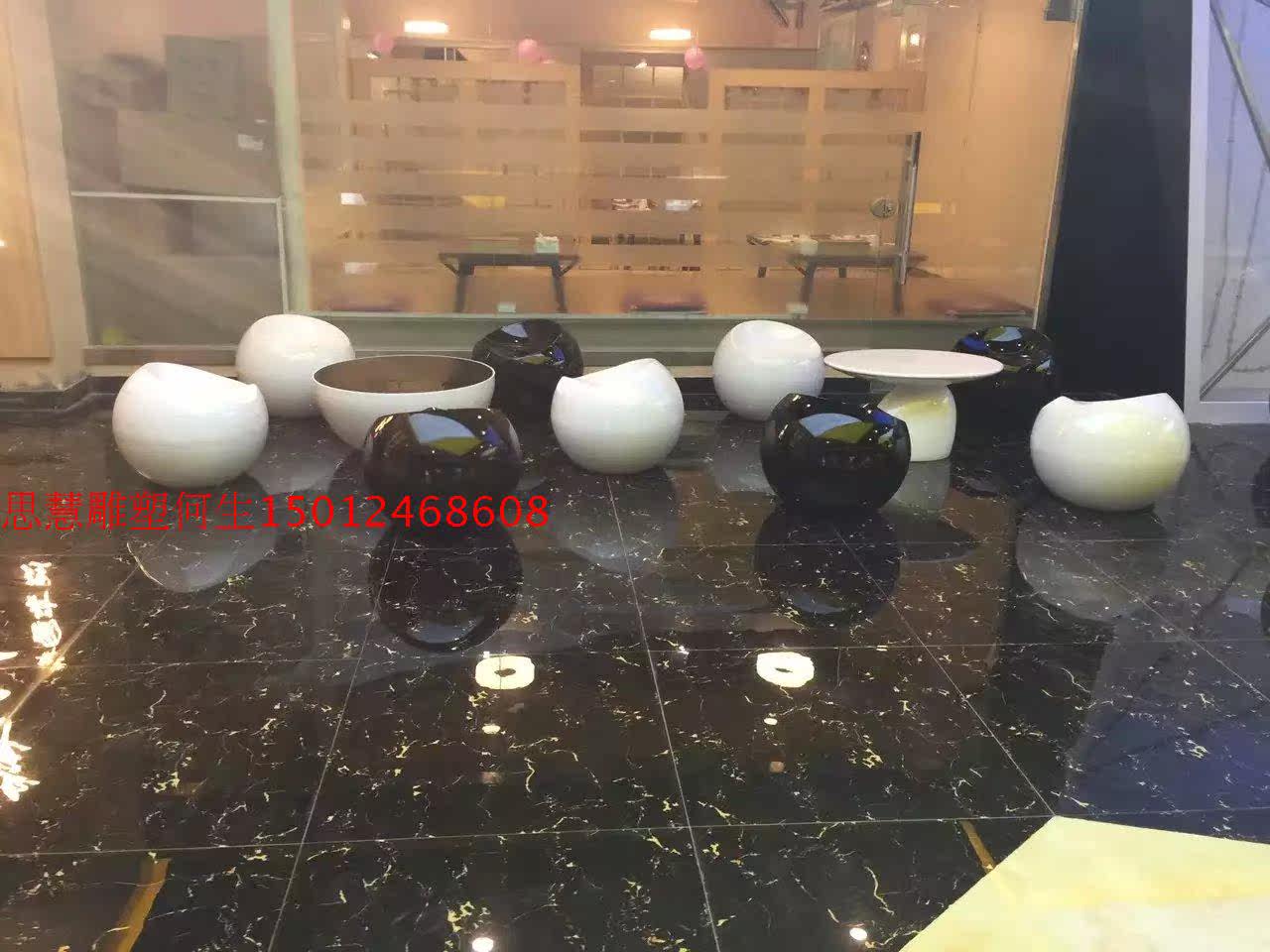 Guangdong fiberglass manufacturers professional flower pot sculpture cinema special-shaped flower pot seat sculpture can be customized