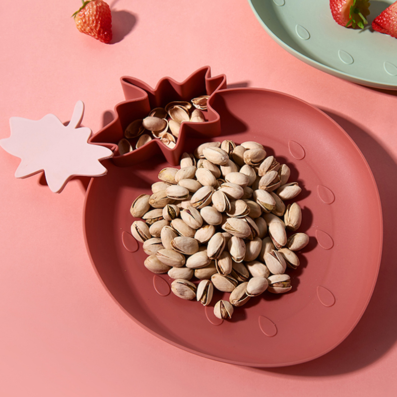 Home Fruit Basket Light Luxury Fruit Plate Living Room Fruit Basin Creative Simple Snack Candy Storage Basin Dried Fruit Melon Seed Plate