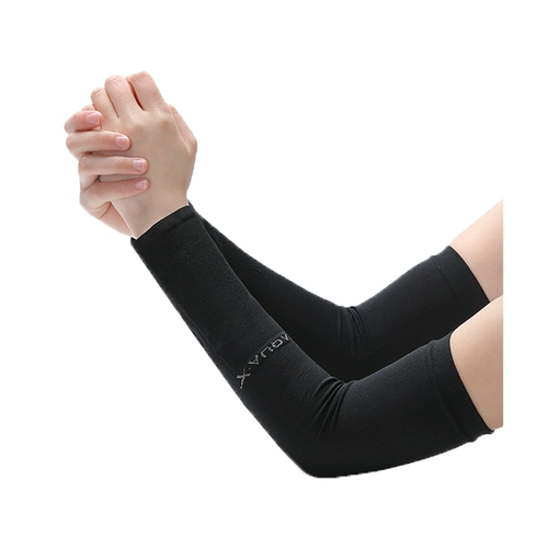 Мужские летние нарукавники, шелковые перчатки, защита от ультрафиолета, защита от солнца