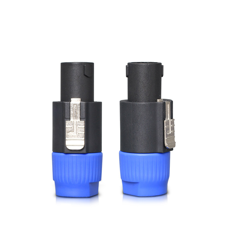 Four-core professional plug stage performance speaker sound wire wire plug Canon sound box joint air plug