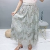 Xuất khẩu sang Nhật Bản, tinh tế ren, mỏng, cổ tích, 镂 không khí mềm mại, mới mùa xuân và mùa thu váy chân váy công sở cho người béo bụng Váy