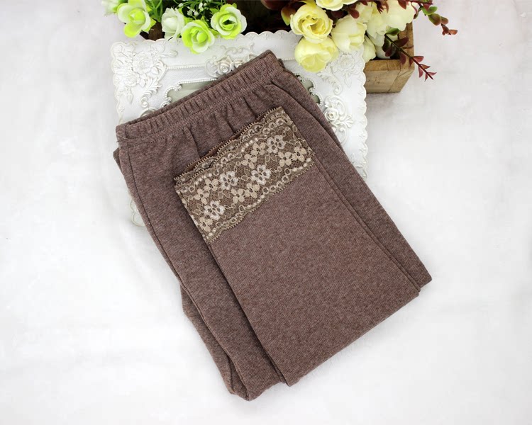 Pantalon collant simple en coton - Ref 757217 Image 12