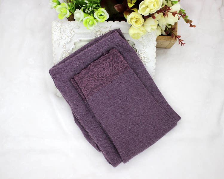 Pantalon collant simple en coton - Ref 757217 Image 7