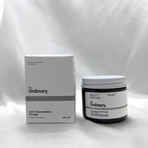 Clear bin details with homework The ordinary 100% niacinamide powder 20g Tibright complexion