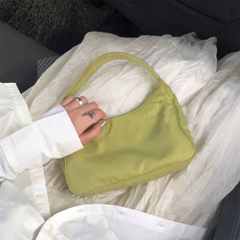 Ins Kendo với đoạn túi trung niên hobo nách 2019 mới bằng vải nylon còng tay nhỏ túi đeo vai - Túi xách nữ tui xach nu hang hieu