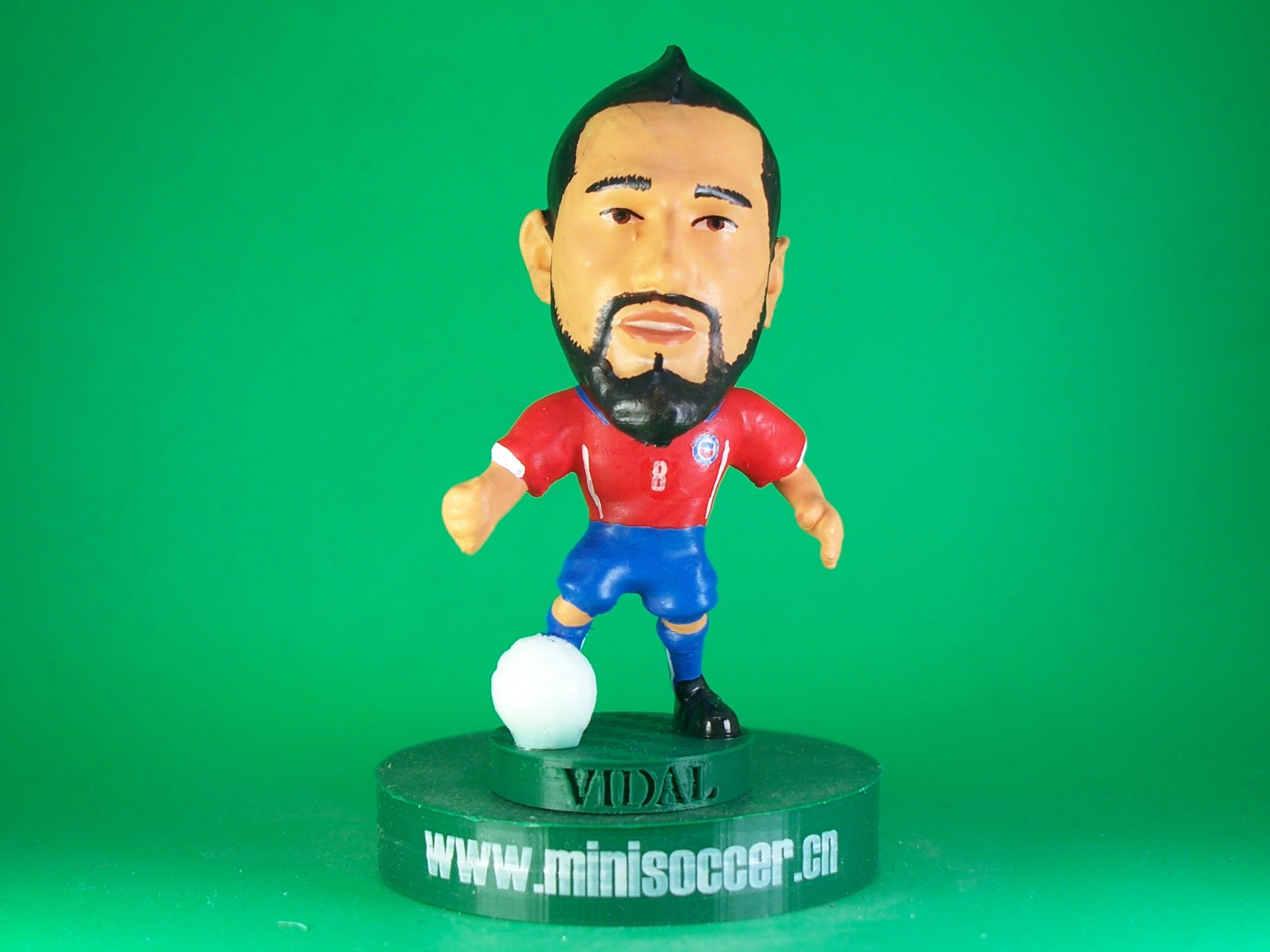Vidal Chile 2015 America's Cup Prostars custom star doll football Lilliputian