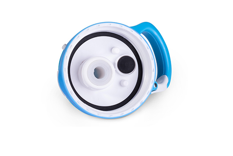 Trẻ em cốc nước hộ gia đình sippy cốc huấn luyện quân sự vịt di động miệng nhựa học sinh tiểu học phòng chống trẻ mẫu giáo Hàn Quốc vành đai - Tách bình inox đựng nước