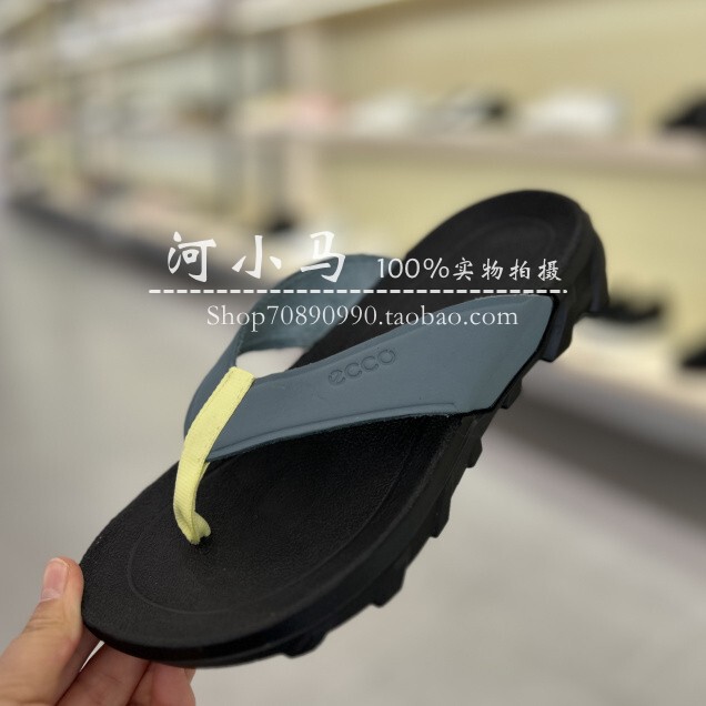 Ecco Flip-Flops Summer Unisex Beach Sandals Casual Genuine Product 801804