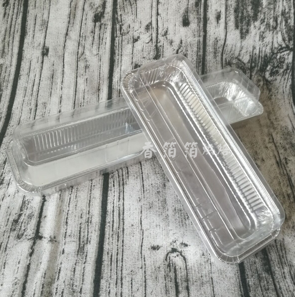 Bán bánh mousse hình chữ nhật nóng khuôn thiếc / bánh mì nướng bánh / khuôn nướng khay nhôm lá 1000 - Tự làm khuôn nướng khuon banh bao