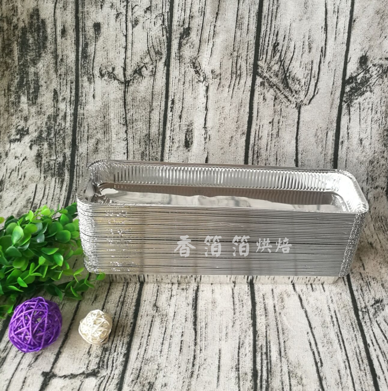 Bán bánh mousse hình chữ nhật nóng khuôn thiếc / bánh mì nướng bánh / khuôn nướng khay nhôm lá 1000 - Tự làm khuôn nướng khuon banh bao
