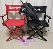 Super 19ss Tide Card Folding Chair Director Chair Small Scent Wind s solid wood Leisure chair Beach chair Camping Stool