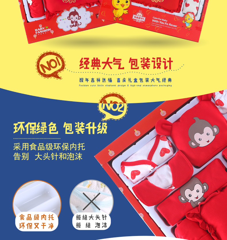 Coffret cadeau pour bébé - Vêtements + Fournitures - Ref 1950102 Image 11