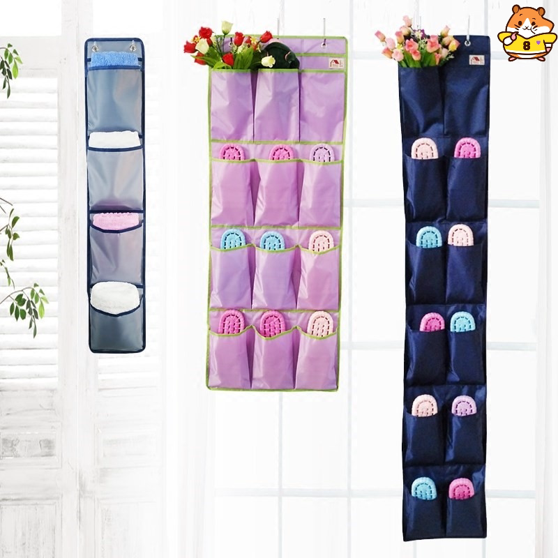 Slippers collect bag bag door hanging multi-layer storage shoes bag toy debris storage bag bag bag bag