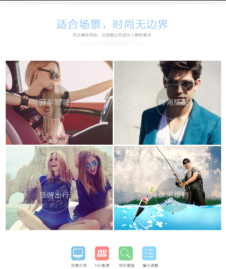 Kính mát phân cực clip-on sunglasses clips lái xe câu cá lái xe gương kính nhìn đêm cho nam giới và phụ nữ kính clips tròng kính