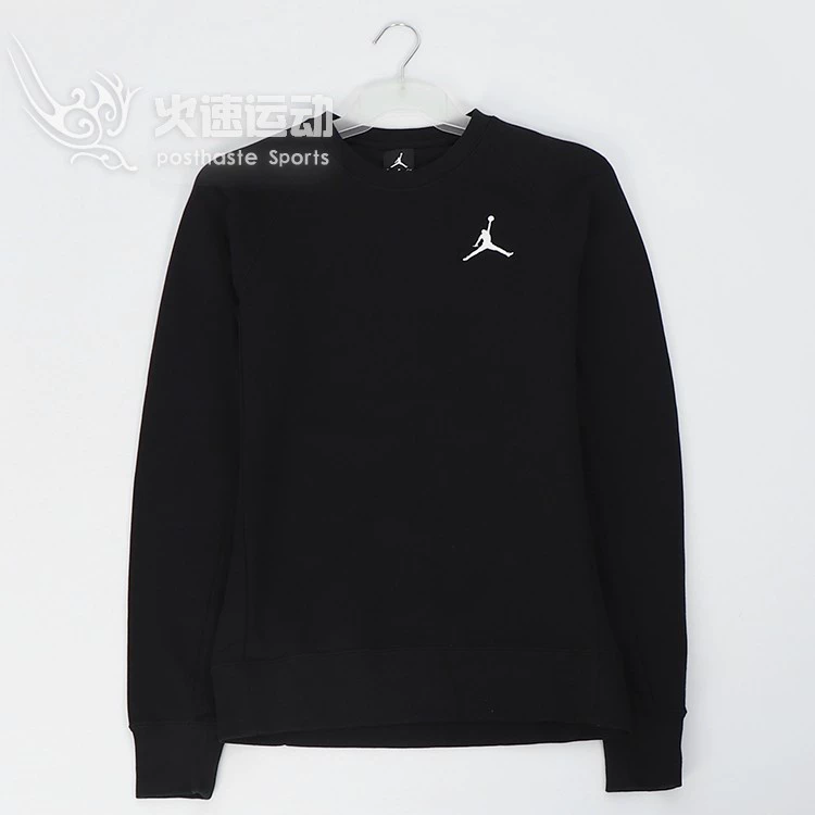 Thể thao tốc độ Nike NIKE AIR JORDAN nam đan cổ thuyền thể thao và áo len giải trí AH3935 - Thể thao lông cừu / jumper