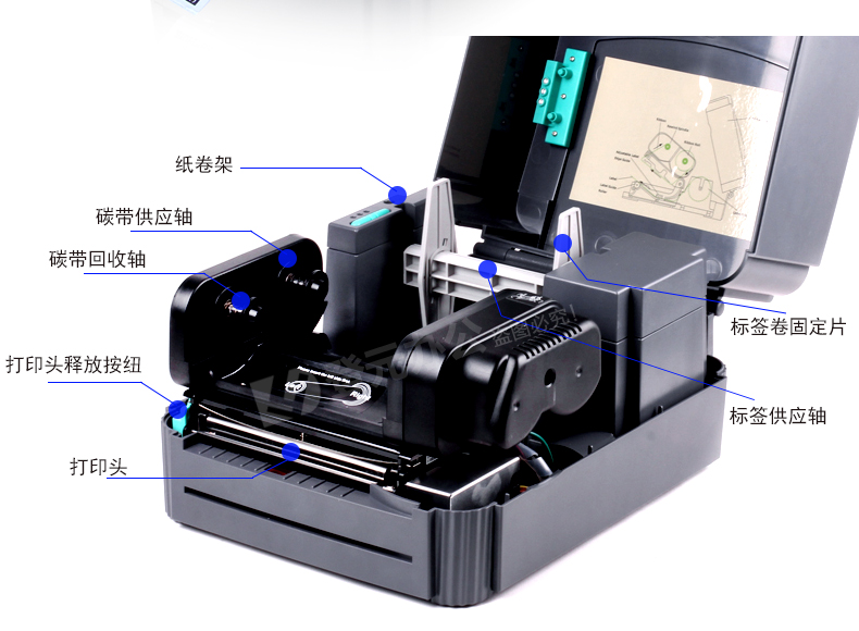 TSC ttp-243E / 342Epro máy in mã vạch quần áo thẻ ruy băng dán nhiệt QR mã trang sức mặt điện tử giấy chứng nhận duy nhất rửa nước 唛 máy in nhãn dán - Thiết bị mua / quét mã vạch