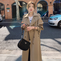The Windcoat Jacket Woman 2022 New Spring and Autumn Chinese New Year of the Han Department Senior Feminism Inn Wind Card Its Color Early Spring Dresses