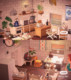 Animal Crossing: Friends White Kitchen Small Room Small Book Red Book ແບບດຽວກັນ Animal Crossing NS Island Plan