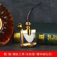 708 Золотого двойного дымового горшка (с длинным шлангом+магнитным сердечником)