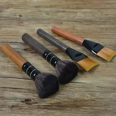 Ebony breeding pot brush tea sweep can not lose hair Flower pear tea brush scraper tea tray Kung Fu tea set spare parts sweep dust