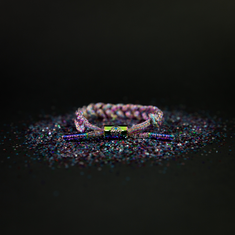 RASTACLAT sư tử chính thức loạt phổ AURA sợi màu nhỏ vòng tay ren vòng mã não