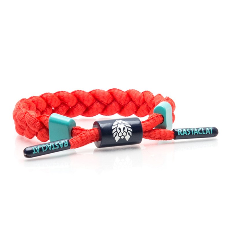 RASTACLAT chính thức xác thực nhỏ sư tử đỏ loạt dây đỏ ren vòng đeo tay nam và nữ bộ sưu tập gỗ huyết rồng