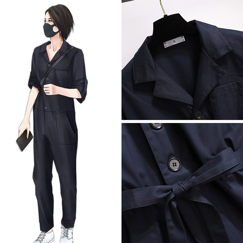 Элитный демисезонный комбинезон, штаны, городской стиль