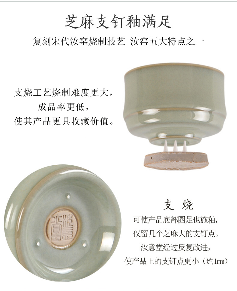 Your up ceramic cups master cup single CPU kung fu tea set sample tea cup Your porcelain celadon tea tea cup pure manual