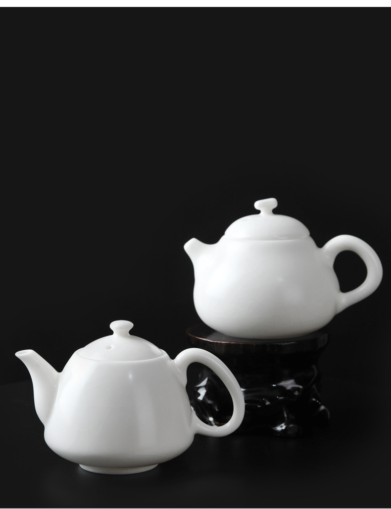 Your up kung fu ceramic teapot Your porcelain teapot single pot of small open piece of checking tea set for its ehrs pomelos pot of household